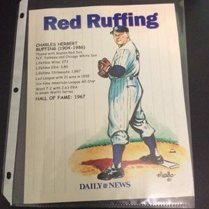 New York Yankees Daily News Red Ruffing